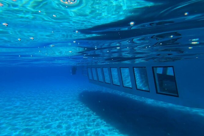 3-Hour Adventure With Hippo Submarine - Stop by the Lindos submerged deck: A/C comfort and Acropolis views