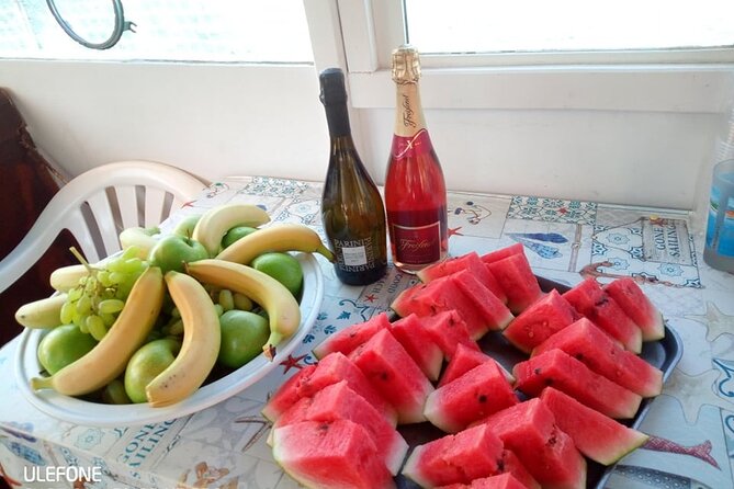 3-hour boat tour - What’s Included Onboard: Soft Drinks, Fruit, and Swim Gear