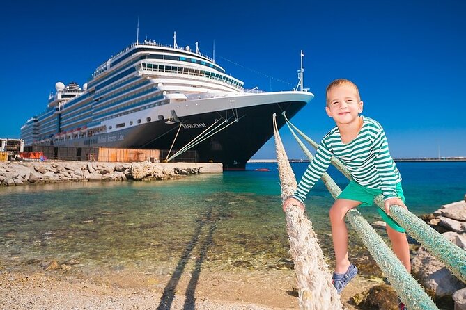 7 Hour Rhodes Tour Designed Especially for Cruise Passengers - Meeting the guide: pier pickup and mobile tickets that reduce stress