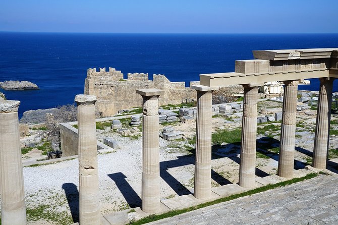 Best Of Lindos & Rhodes - Guided Private Tour - Half Day - Groups Up 19 People - Faliraki sandy road and Kallithea Spa film cues on the way back