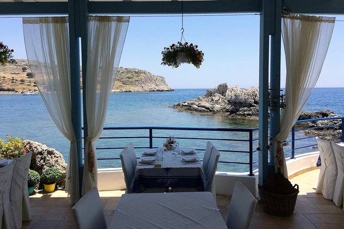 BEST OF LINDOS & RHODES - LUNCH BREAK & WINE TASTING - 19p / 7h - Tsambika and Lindos Beach photo breaks: easy wins for your camera roll