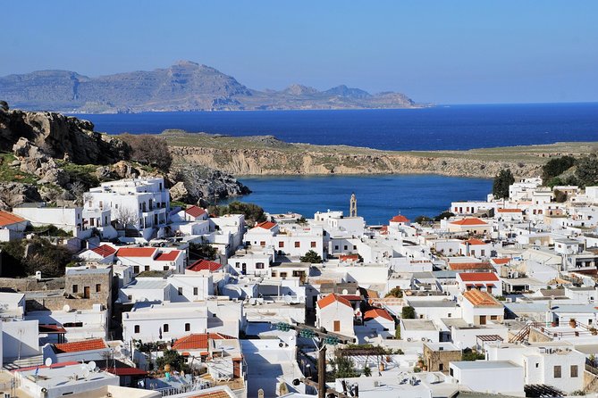 BEST OF LINDOS & RHODES - PRIVATE TOUR - SHORE EXCURSION - HALF DAY - 4 People - The Acropolis of Rhodes Town: Monte Smith Views Without the Climb
