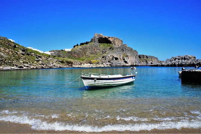 BEST OF LINDOS & RHODES - PRIVATE TOUR - SHORE EXCURSION - HALF DAY - 4 People - Optional Pottery Workshop: Real Craft Time on the Way to Lindos