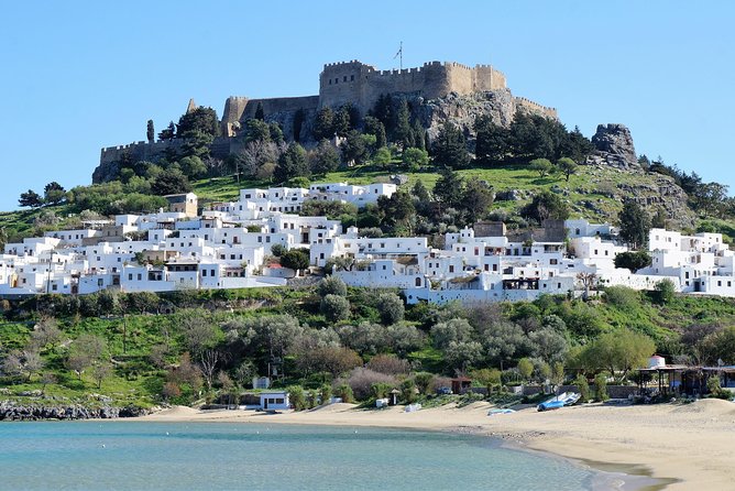 BEST OF RHODES ISLAND - PRIVATE TOUR - SHORE EXCURSION - FULL DAY - 4 People - Filerimos Monastery: West-Coast Views Without the Big Climb