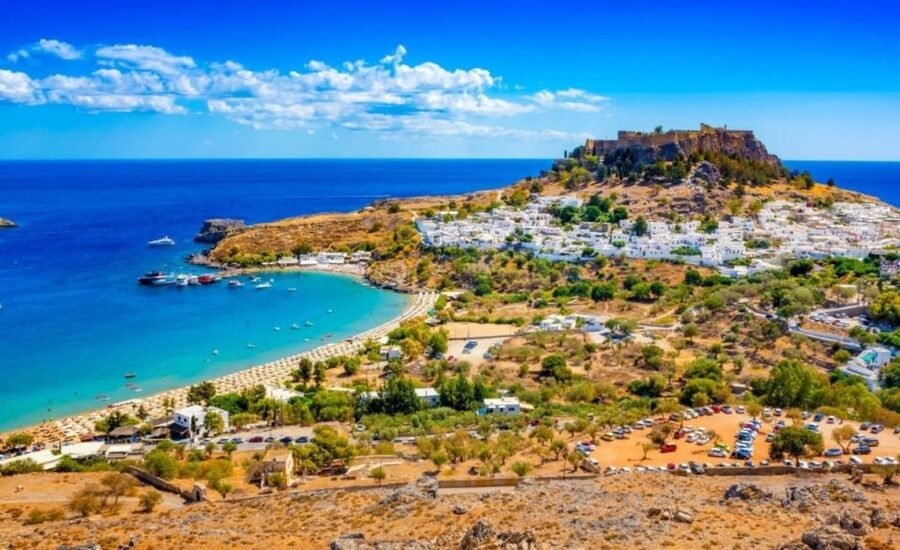 Best of Rhodes Tour including Lindos and Medieval City - Wine tasting in a striking setting: a palate break with context