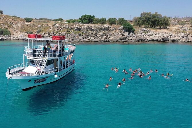 Boat Cruise in Lindos with Swim Stops & Meal Deal - Planning Your Lindos Boat Day: Start Time, Meeting Point, and Arrival