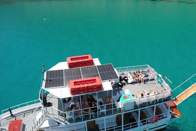 Boat Cruise in Lindos with Swim Stops & Meal Deal - Stop 3: Stegna (and the Archangelos / Caves Choice) for Another 50 Minutes