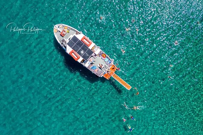 Boat Cruise in Lindos with Swim Stops & Meal Deal - Stop 4: Agathi Beach for a 45-Minute Stop and a Midday Pace Reset