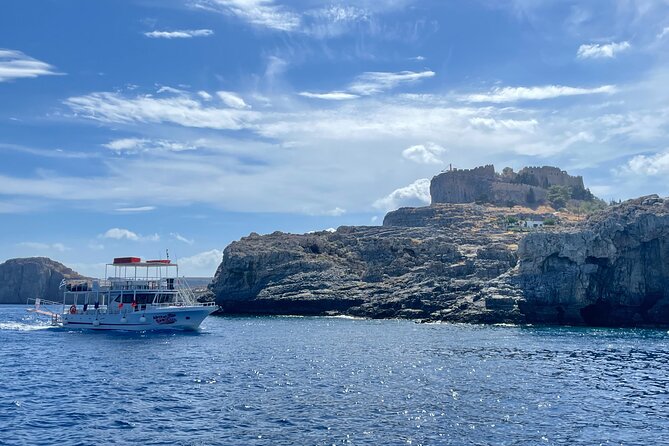 Boat Cruise in Lindos with Swim Stops & Meal Deal - Stop 5: Haraki Beach for a Final 40 Minutes Before Heading Back
