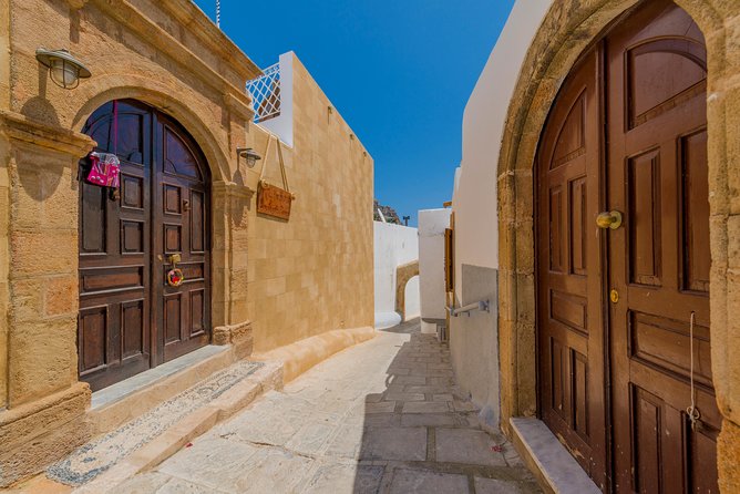 Boat Trip to LINDOS with Swimming Stops at Anthony Quinn's & Tsambika Bays - What the Boat Is Like: Space, Deck Views, Toilets, and Onboard Snacks