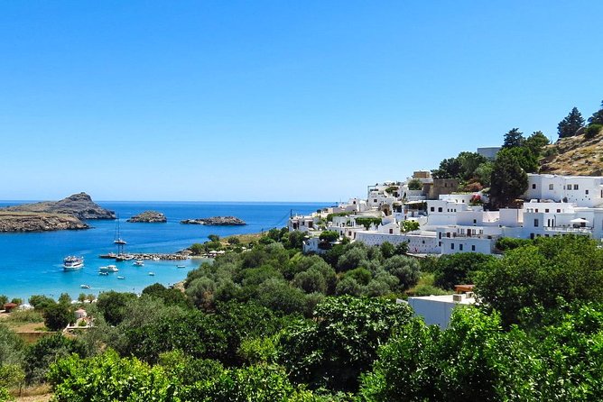Boat Trip to LINDOS with Swimming Stops at Anthony Quinn's & Tsambika Bays - The Boat Ride Back: Tsambika Bay (30 Minutes) for Quick Snorkel Fun