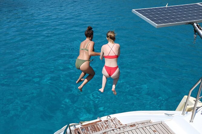 Catamaran Cruises Rhodes - 6 Hours Day Cruise ALL INCLUSIVE - A 6-hour Rhodes catamaran cruise that fits real travel days