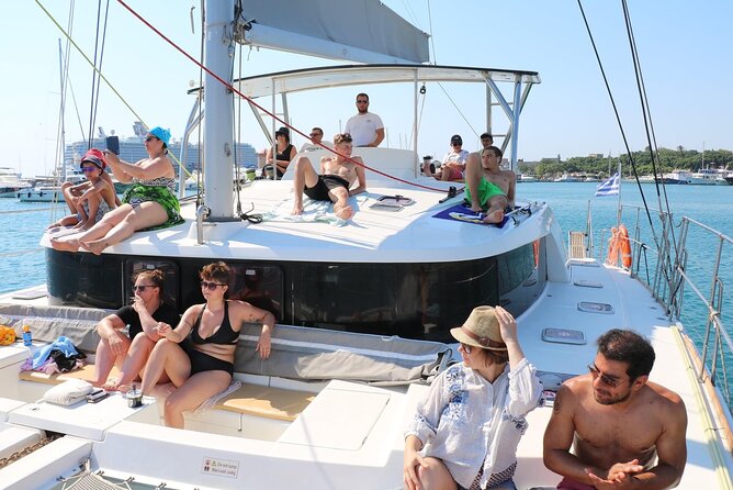 Catamaran Cruises Rhodes - 6 Hours Day Cruise ALL INCLUSIVE - What all-inclusive really means on this boat
