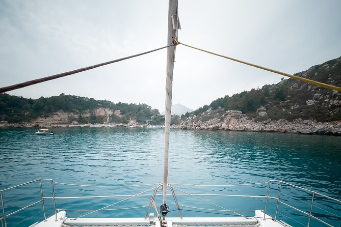 Catamaran Cruises Rhodes - 6 Hours Day Cruise ALL INCLUSIVE - Snorkeling gear availability, plus the sanitation question