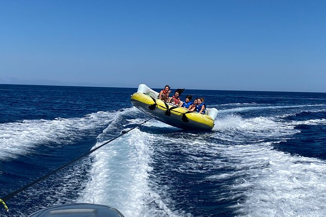 Crazy Sofa 15-Minutes Riding in Traganou Beach - Finding Albi’s Water Sports and Getting Started Smoothly