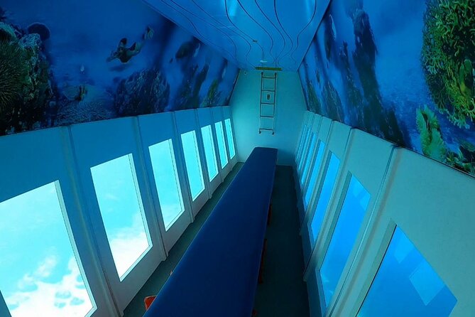 Explore Lindos Aboard the Hippo Submarine - The underwater show: glass-bottom views without the snorkeling fuss