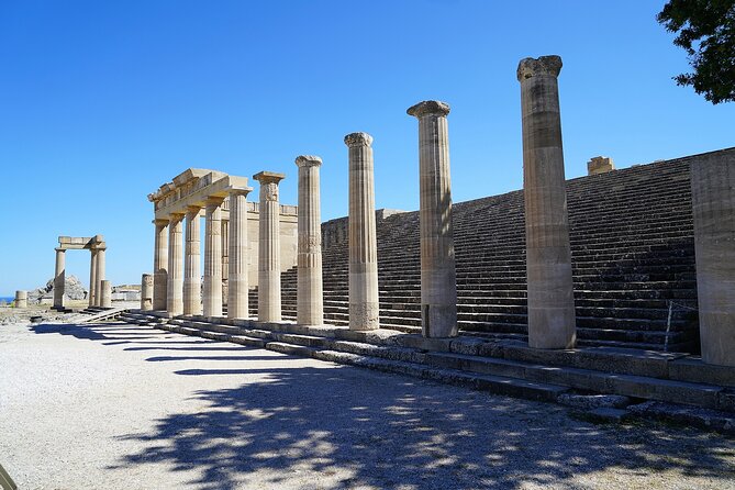 Explore Lindos Acropolis in 3D & Audio - Your Walk on the Sacred Hill: From Athena Lindia to a Medieval Fortress