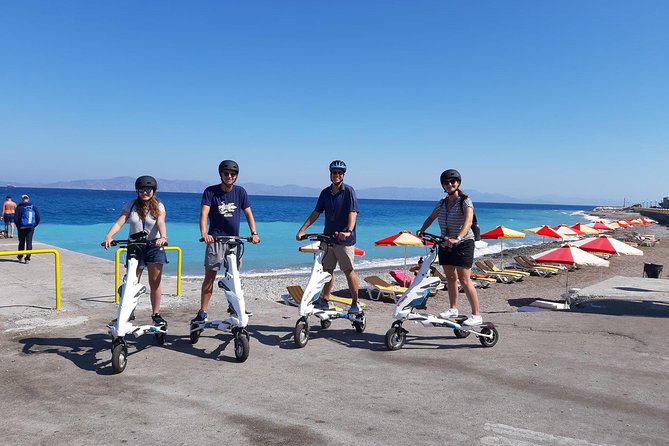 Explore the new town and the medieval town of Rhodes on scooters - 3 hours - Mandraki Harbour to the Walls: From Deer Views to Fortress Vibes