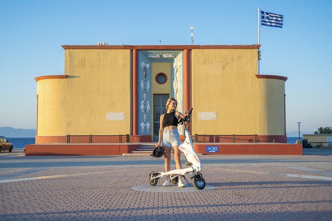 Explore the new town and the medieval town of Rhodes on scooters - 3 hours - Aquarium and the Casino Edge: Sea Views, Turkey Mountains, and a Sea Platform