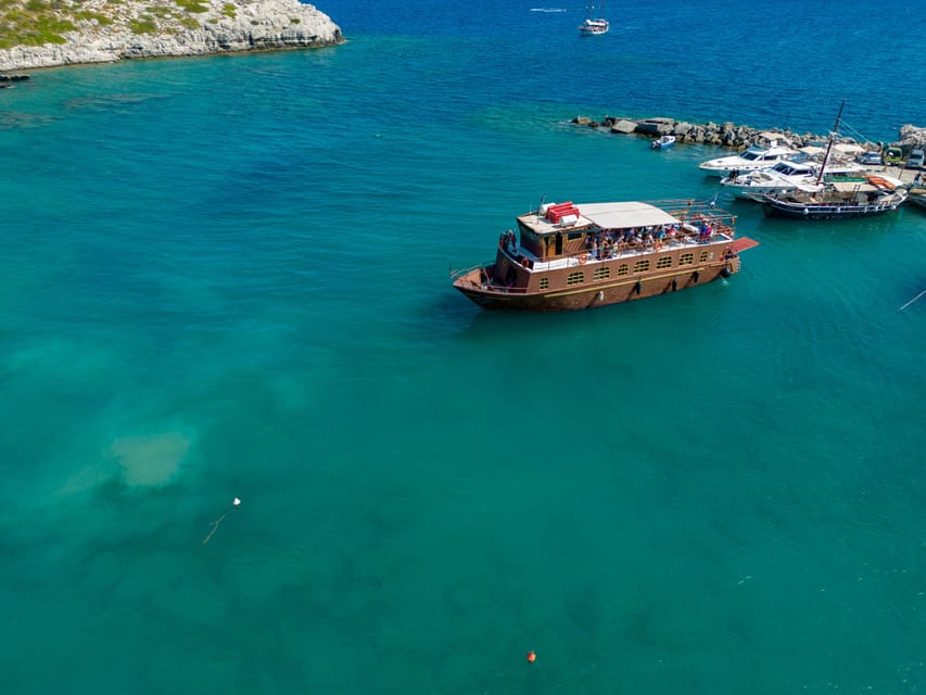 Faliraki : Transfer & Cruise to Lindos with 3 Swimming Stops - Swimming stops: what you’ll actually get at each bay