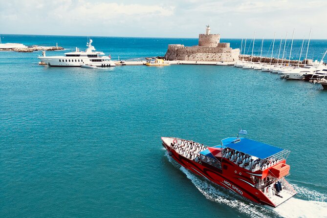 Fast Boat To Symi & St George's Bay Directly from Faliraki Beach - Symi stop: 3 hours to explore the island at your pace