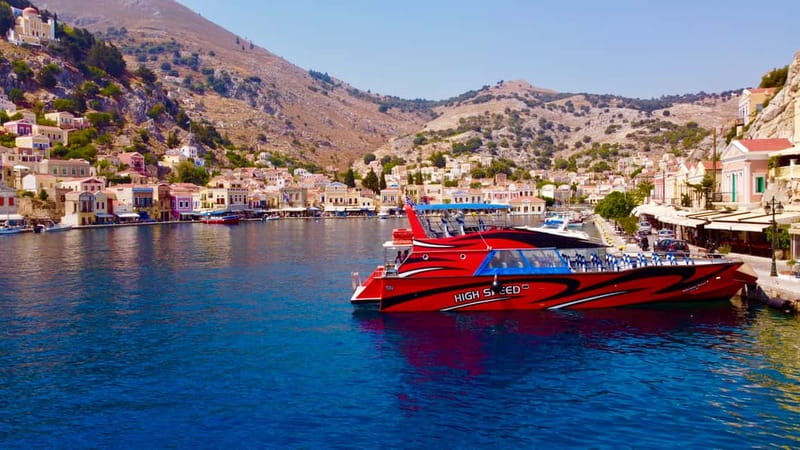 From Faliraki: High Speed Boat to Symi and St. George’s Bay - On the water: the sightseeing cruise rhythm (and how to enjoy it)