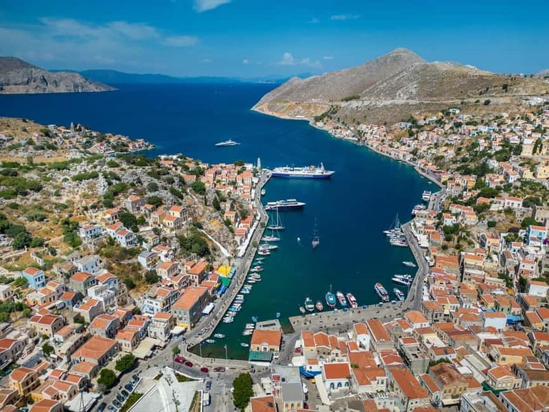 From Faliraki: High Speed Boat to Symi and St. George’s Bay - Getting to the boat: 4 Faliraki pickup stops and a short hop to the station
