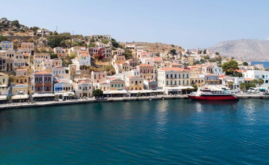 From Rhodes: Cruise to Symi Island and Saint George's Bay - From Mandraki Harbour to the Open Sea: How the Day Starts