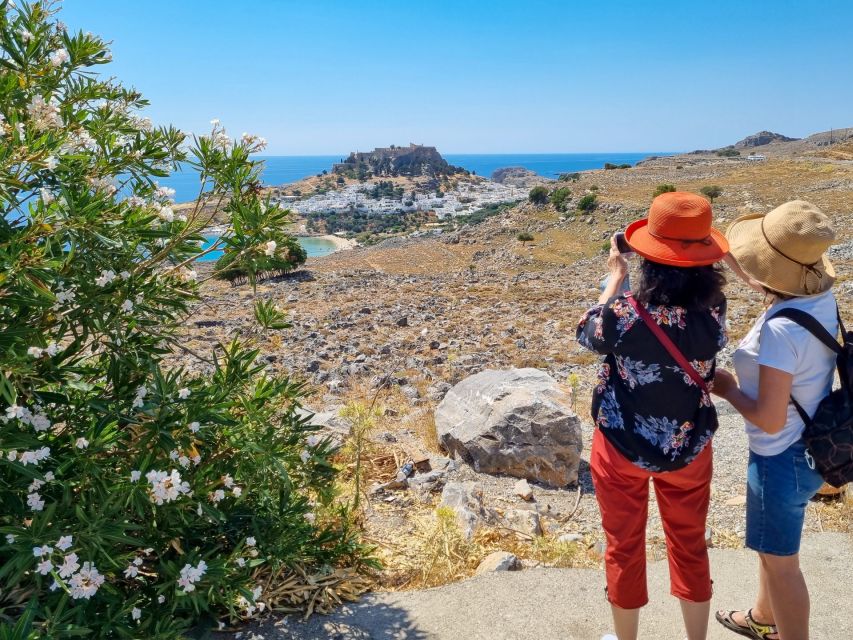 From Rhodes: Lindos Round-Trip Bus Transfer with Free Time - Lindos in the middle of the day: how the free time really works