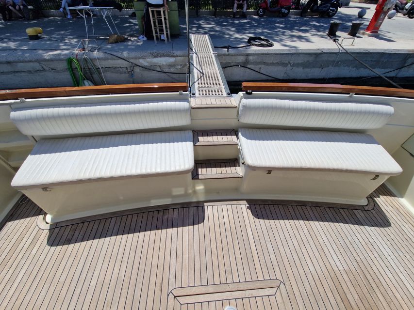 From Rhodes: Yacht Cruise to Lindos with Lunch and Drinks - Yacht Comfort: Sunbeds, Couches, and a Real Chance to Rest