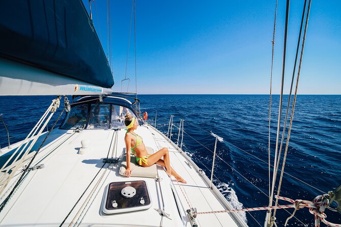 Full Day Yacht Tour in Rhodes - Lunch at Sea: Homemade Food, Vegan Options, and the Drink Reality