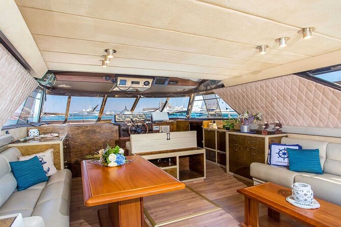 Half-Day Private Yacht Cruise in Rhodes - Traganou Beach: toast snacks, drinks, and about an hour in the water