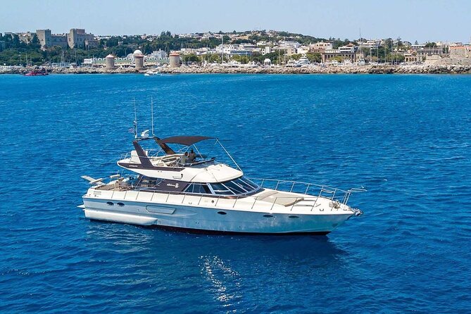 Half-Day Private Yacht Cruise in Rhodes - Kalithea Springs (Kallithea Bay): another swim hour with big visual payoff