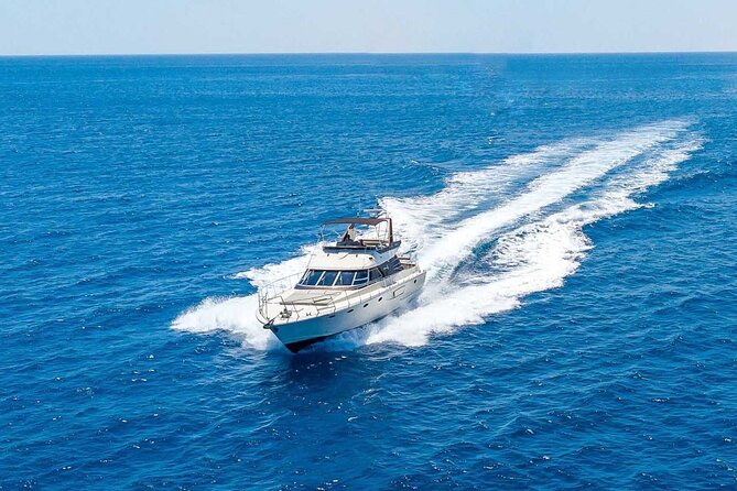 Half-Day Private Yacht Cruise in Rhodes - Passing Faliraki on the way to Traganou Beach