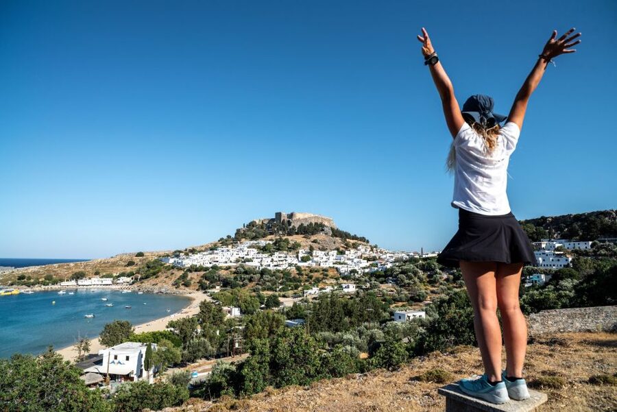 Hiking Tour Exploring Lindos - Pine Shade, Marmari, and a Cave Stop with Practical Meaning