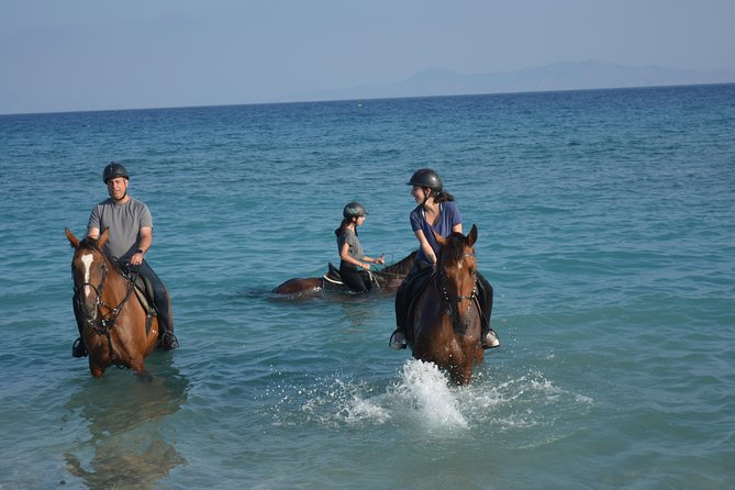Horse riding on the Beach, Rhodes - Riding the Shore: Sand, Sea Spray, and What to Expect From the “Beach” Part