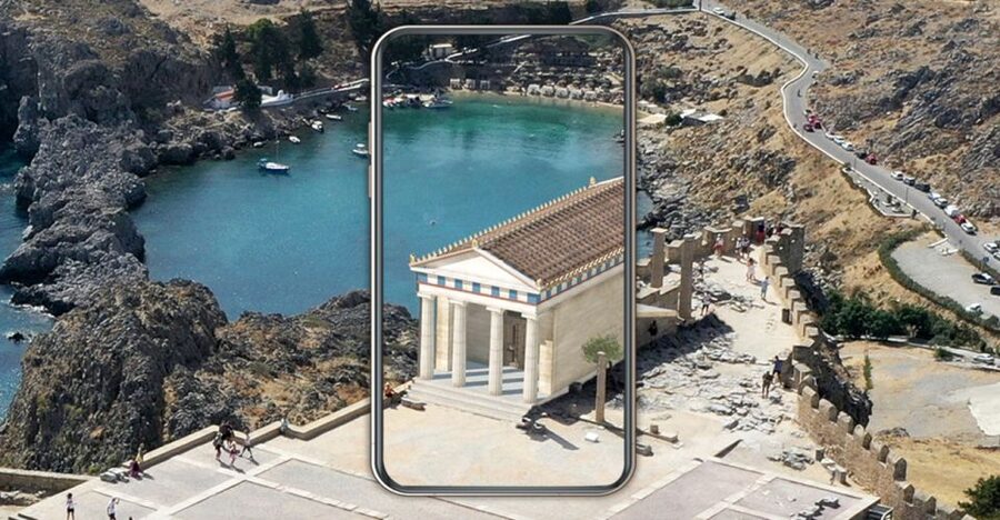Lindos Acropolis: 3D Representation & Audio Self-Guided Tour - Starting at Lindos Acropolis: getting your bearings without stress