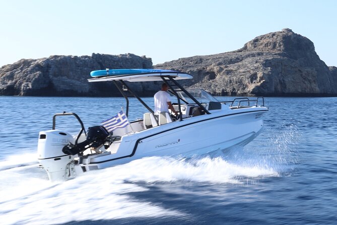 Lindos day trip - Gems of Lindos - private boat cruise - Private time on the water: Saint Paul’s Bay to the Lindos coast