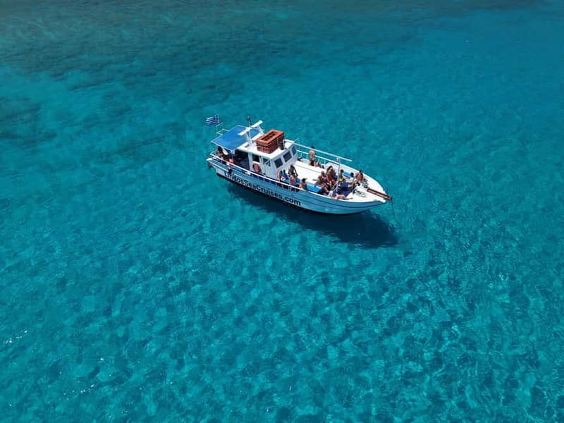 Lindos, Pefkos: Summer Breeze All Inclusive Sunset Cruise - Where you go: Lindos Bay, St. Pauls Bay, and Navarone Bay