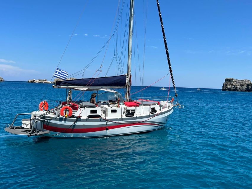 Lindos: Sailboat Cruise with Prosecco and more - Food, Prosecco, and the Small Extras You’ll Actually Use