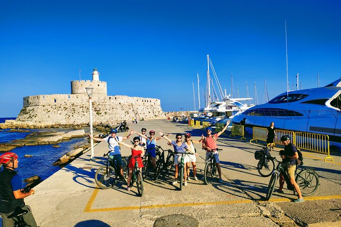 Mediaeval Rhodes E-bike Highlights Photo Tour Morning/Sunset - UNESCO Old Town: gates, alleys, and medieval street rhythm