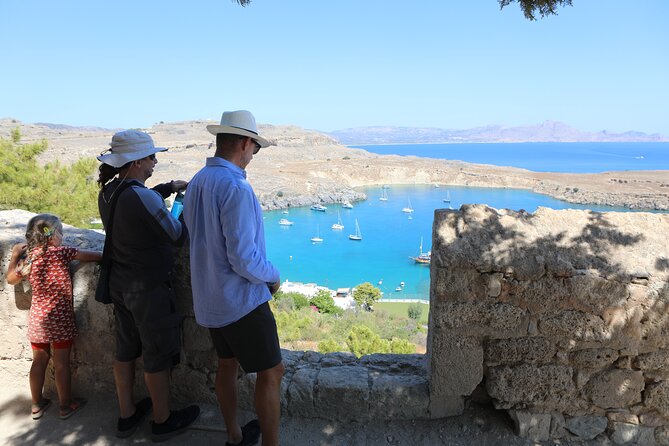 Medieval City & Lindos : Small Group Tour for Cruise Travelers - Lindos Beach, St Paul’s Bay, and your one-hour Acropolis choice
