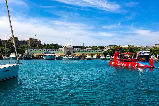 Poseidon Submarine At Mandraki Harbor - Mandraki Harbor to Underwater Windows: The 45-Minute Rhythm