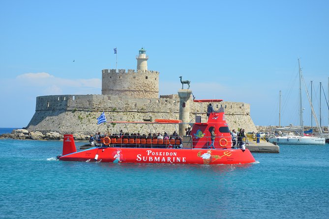 Poseidon Submarine At Mandraki Harbor - Rhodes Underwater: What You’ll Actually See Through the Glass