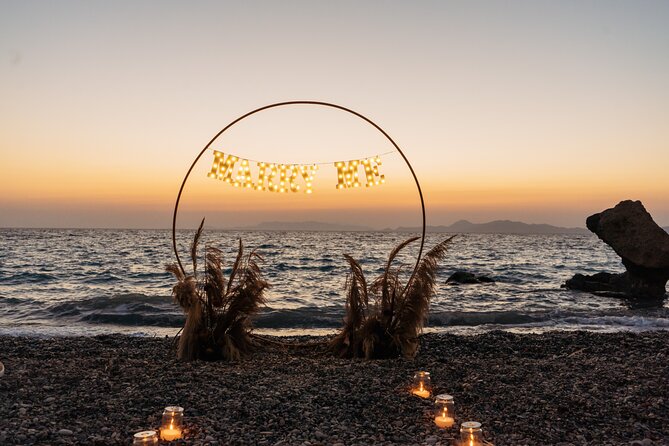 Private Marriage Proposals - Champagne and the On-Scene Comfort Details