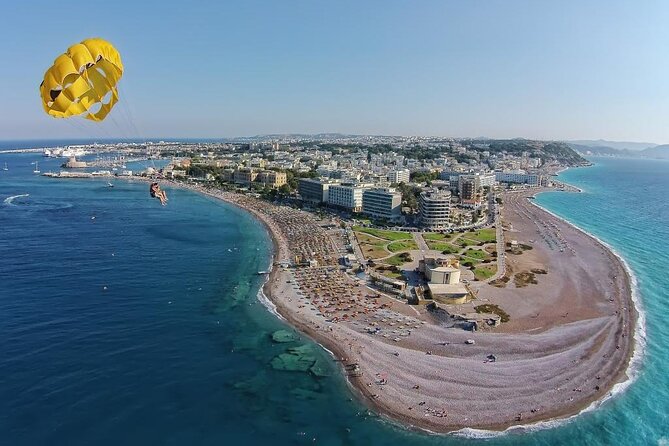 Private Parasailing at Rhodes Elli Beach - Life Jackets and Crew Help: Comfort That’s Built In