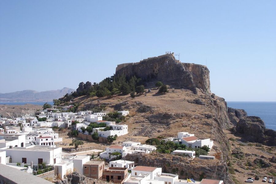 Private Rhodes Odyssey: Lindos, Kallithea, City Panorama - Lindos Village: Acropolis Views, Saint Paul’s Bay, and Real Time to Wander