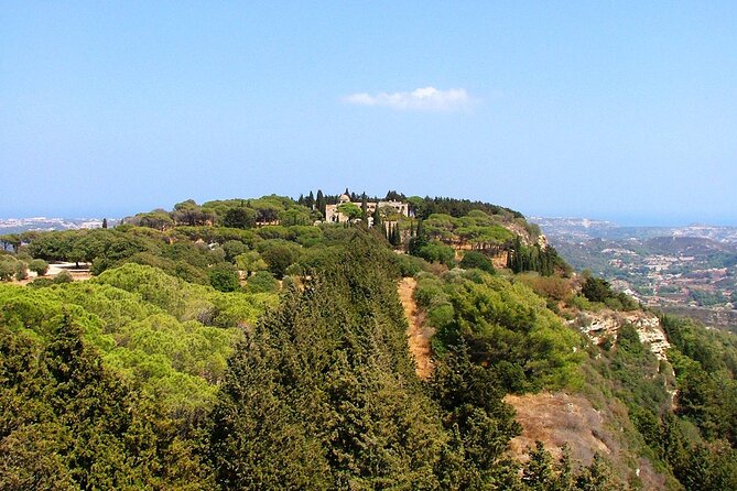 Private Tour: Best of Rhodes in one day (Full Island Tour) - Filerimos Cross: peacocks, old Ialyssos, and that big Aegean view