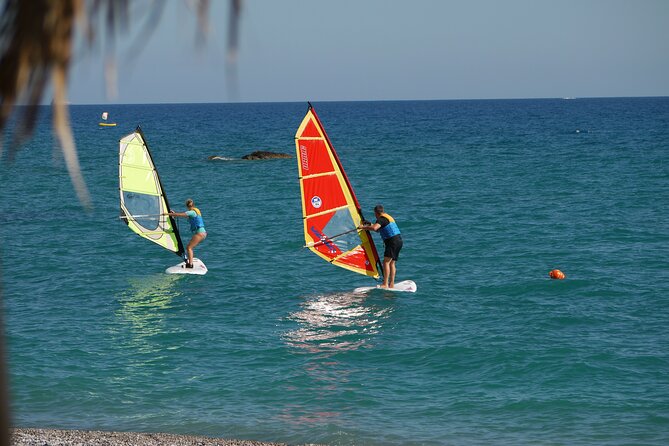 Private windsurf lesson in Lardos/Rhodes - Arriving at Sabinas Watersport Rhodos in Lardos (Your Starting Line)