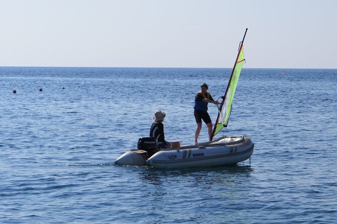 Private windsurf lesson in Lardos/Rhodes - Meet Sabina and Albert: The Coaching Style That Makes It Fun